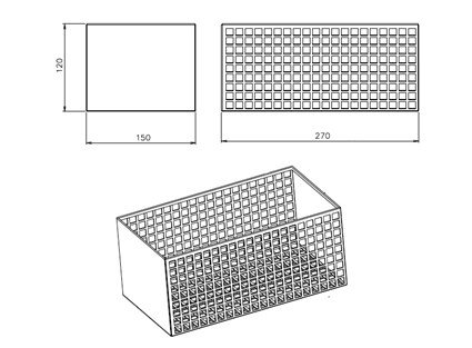 Mojave Slim 120 low - 3 hylder