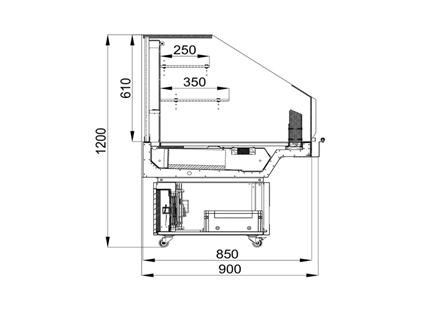 OSLO G 900 OPEN PLUG IN - 2 hylder
