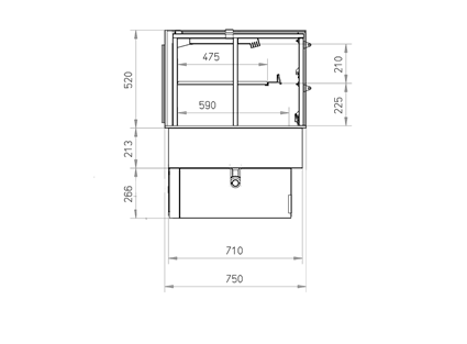 MCC Cold 2 LVL Selvbetjent med foldedøre